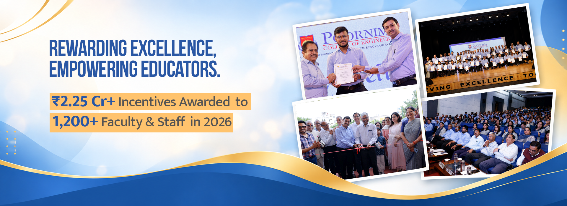 Rewarding Excellence, Empowering Educators - Faculty Felicitation 2026